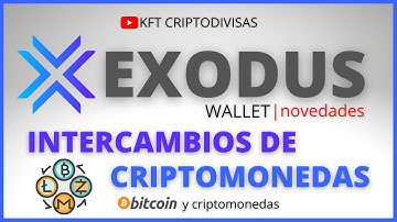 ✔️Como intercambiar Criptomonedas. Tutorial Exodus Wallet 2020. Como cambiar Bitcoin