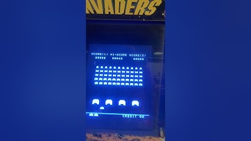Arcade1up space invaders gen 1 tilt screen mod with straight bezel