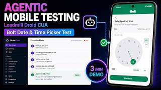 🚕 Bolt Date &amp; Time Picker Test: Can Loadmill Droid CUA Handle It?