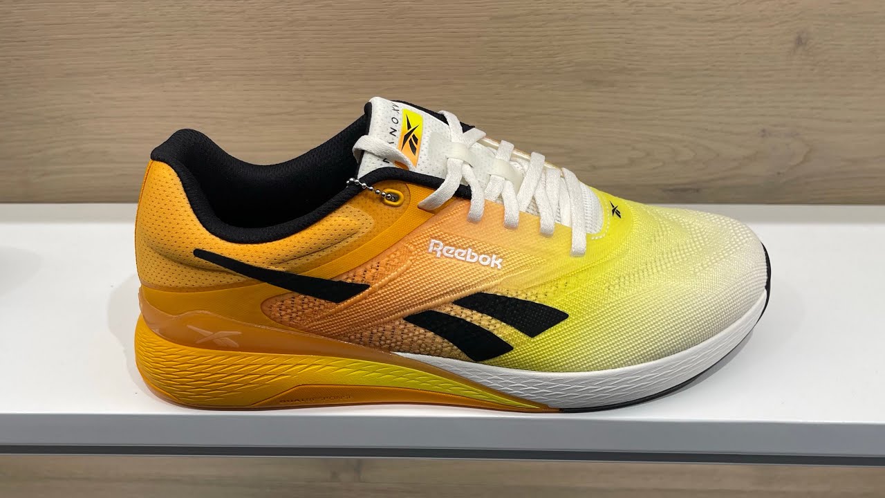 Reebok Nano X5 (Chalk/ Black/ Electric Amber) - Style Code: 100209367