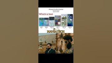 🧠 Apple UI Evolution – Control Center from 2013 to 2025 #ytshorts #shortsfeed #shorts #navsatech