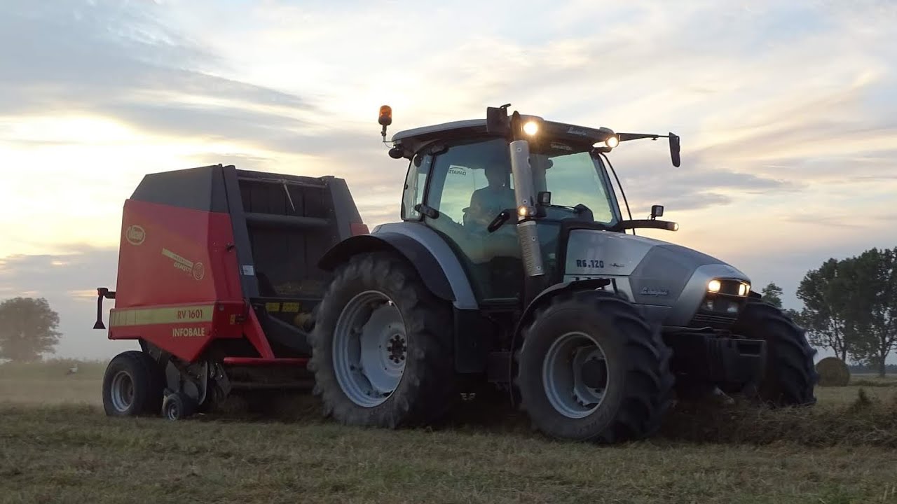 Prasowanie trawy 2020|Lamborghini R6 120 & Vicon RV 1601