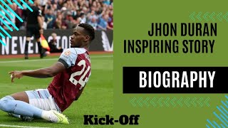 The rising Star Jhon Duran: Biography