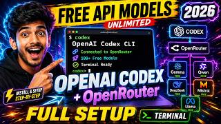 How to Install & Setup Unlimited OpenAI Codex CLI Agent Using OpenRouter FREE API Models in Terminal
