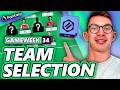TOP 100k! FREE HIT ACTIVE! MY FPL BLANK GAMEWEEK 34 TEAM SELECTION! | Fantasy Premier League