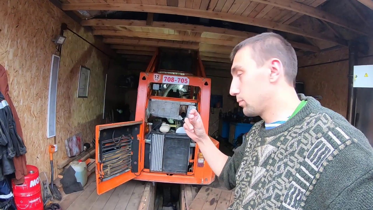 Сделал самое дорогое ТО погрузчика LOCUST. ТО -5 000 м/ч