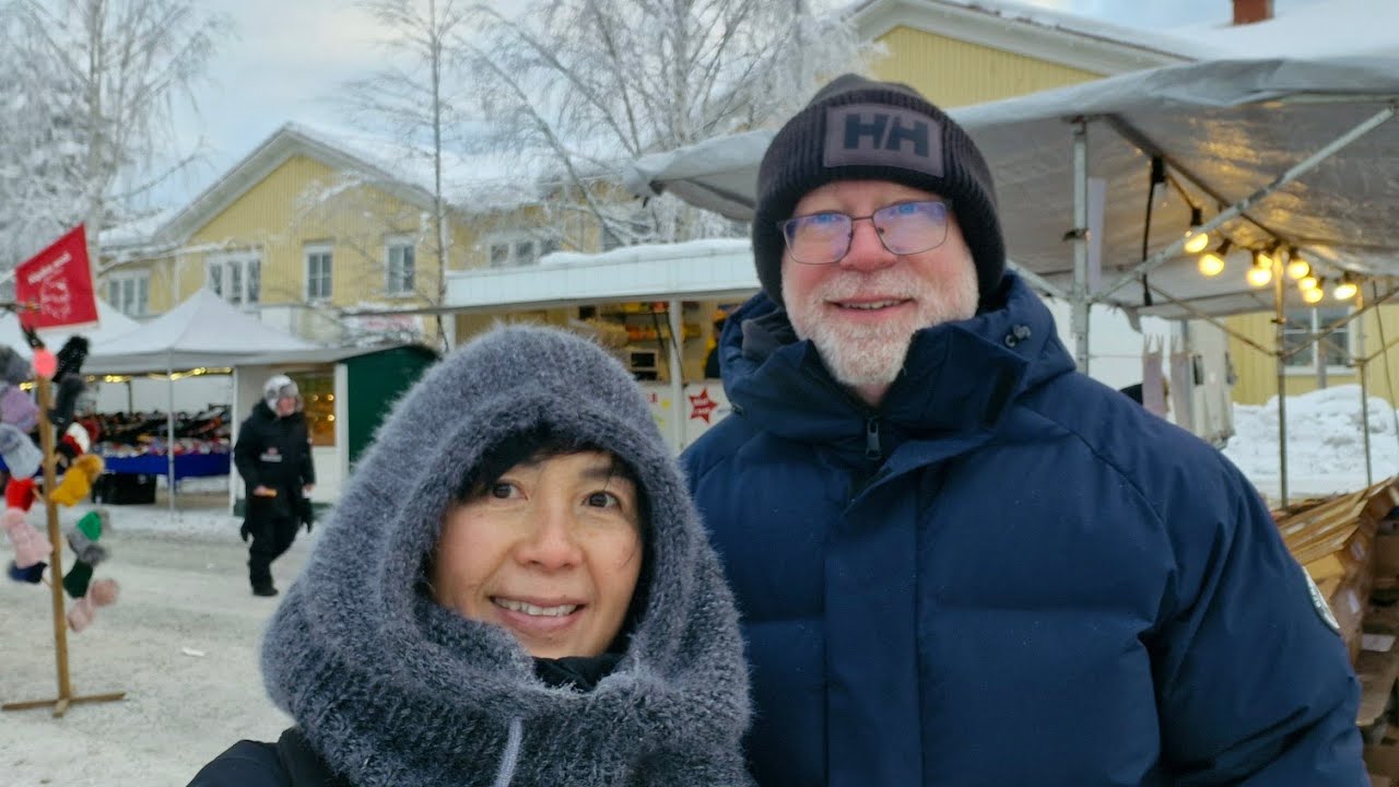 ตลาดนัด Jokkmokk ประเทศสวีเดน 2026, อุณหภูมิ ลบ-18องศา, สิ่งแรกที่ซื้อเมื่อมาถึง