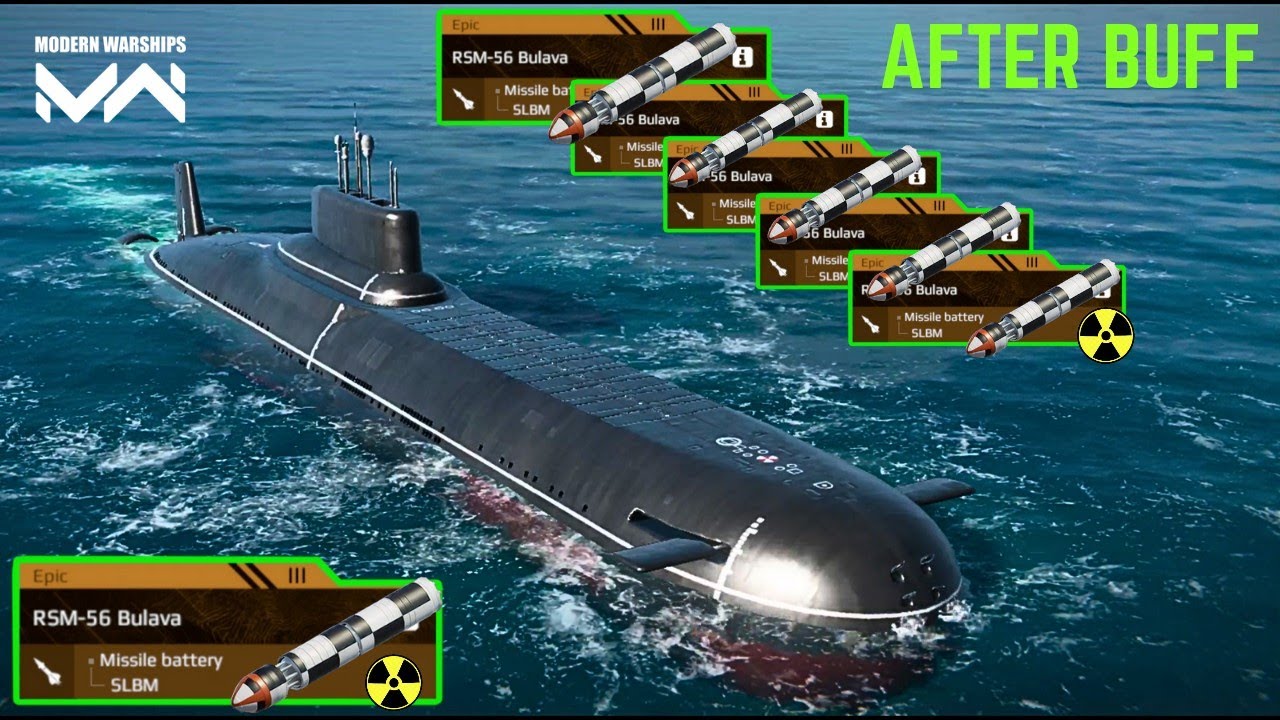 RF Dmitry Donskoy AFTER BUFF - 5 Missile Slot 🔥- modern warships 