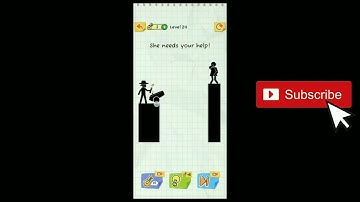 Draw 2 Save Stickman Puzzle New Update Level 21 22 23 24 25