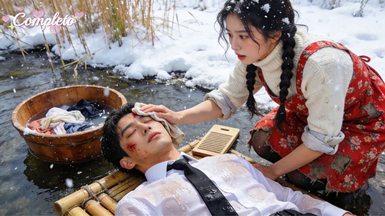 Garota pobre salva homem afogado no rio enquanto lavava roupas&descobre ser herdeiro de CEO!Amor!