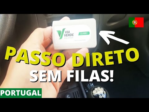 Como aderir ao Via Verde em Portugal