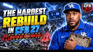 🏈 I Attempted the HARDEST Rebuild in CFB 27 Dynasty CAN I SAVE KENTUCKY?  #CFB27 #collegefootball27