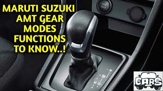 Maruti Suzuki AMT modes & functions | how to drive Maruti AMT cars | Auto gear shift | Malayalam