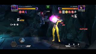 Spiderman 2099 vs Node 35 Jean Grey Tier 1 AW MCOC