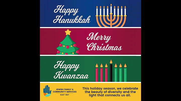 Celebrating the Light of the Season: Hanukkah, Christmas, and Kwanzaa