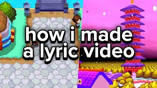 Making A Lyric Video With Pokemon Assets | 