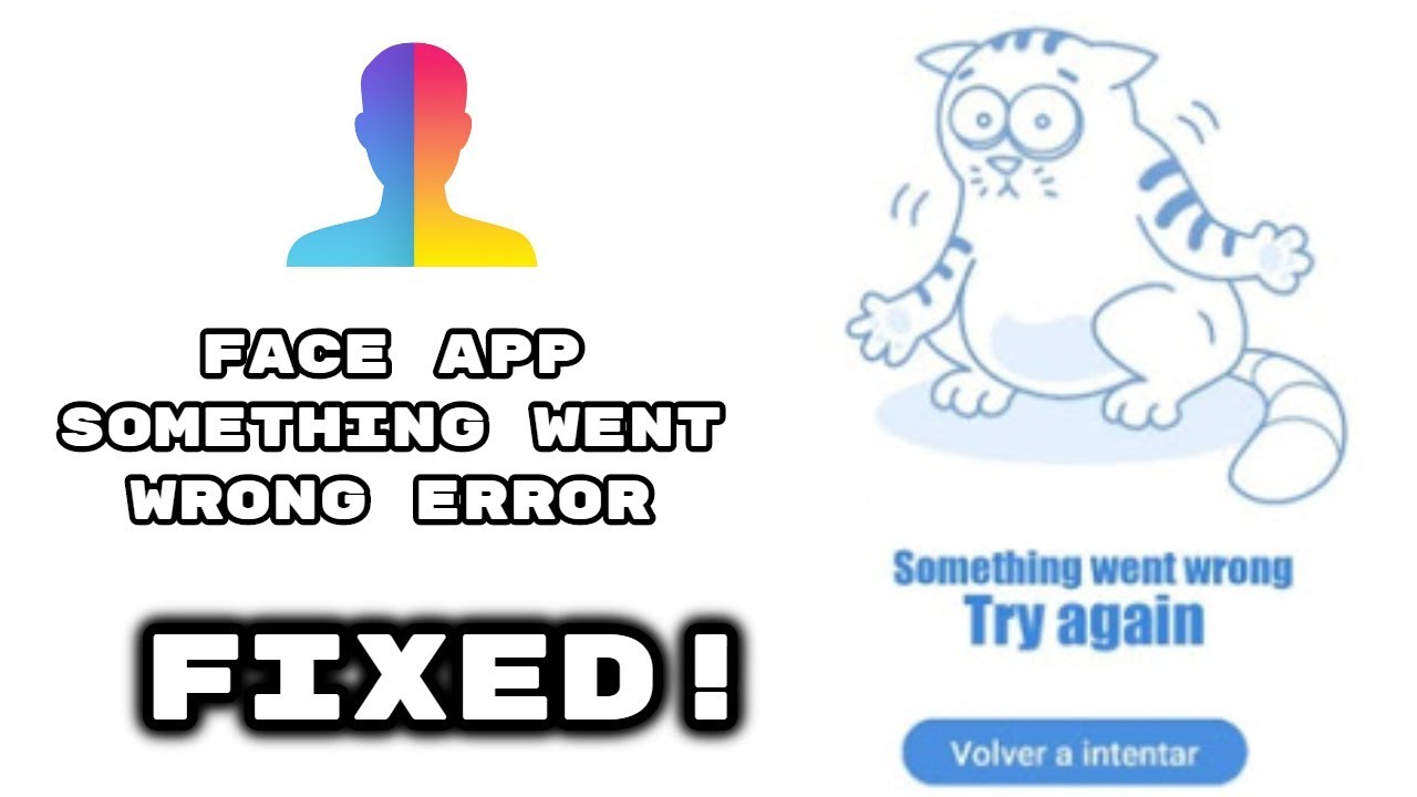 Face app Something Went Wrong Error Fixed[SOLVED] | Faceapp Old Age Not Working Fixed