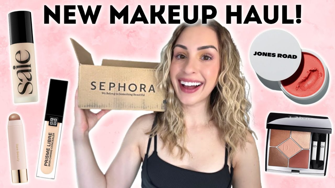 NEW SPRING MAKEUP! 😍 SEPHORA HAUL, JONES ROAD, DIOR, SEPHORA VIB SPRING