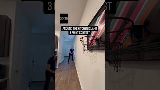 Around the Kitchen Island 3 Point Contest #basketball #ballislife #bball #sports #shorts #fyp