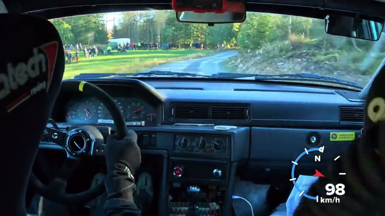 Novemberskölden 2024 SS2 Ungdomsrally- Hannes Brorsson