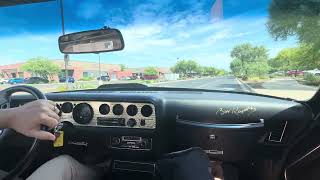 Driving Video Burt Reynolds 1980 Pontiac Firebird Turbo Trans Am Special Edition
