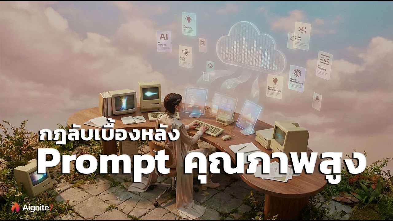 กฎลับเบื้องหลัง Prompt คุณภาพสูง | Ep.2 AI Content Advantage – Podcast