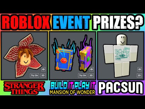 Upcoming Roblox Event Prize Leaks Pacsun Stranger Th - roblox events prizes