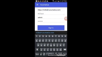 Acumatica Cloud ERP Mobile App Review - Install and Configure