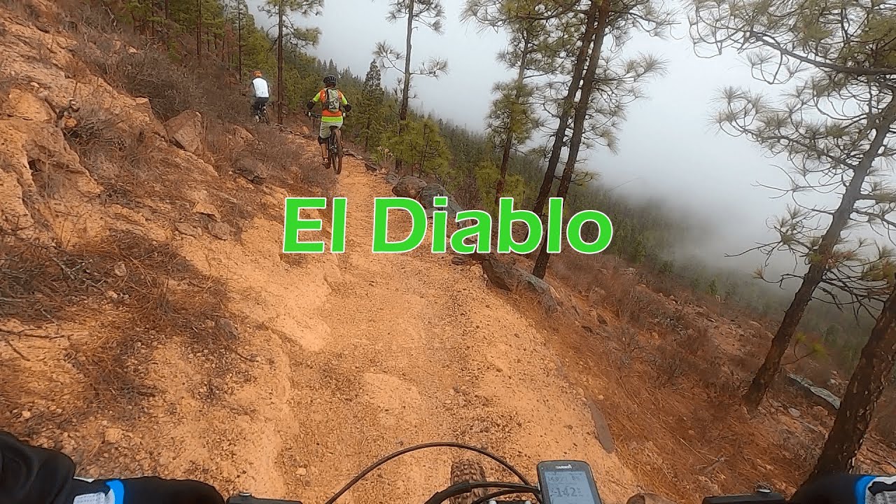 Ruta de enduro MTB, El Diablo: Degollada de la Manzanilla - Ayagaures, Gran Canaria