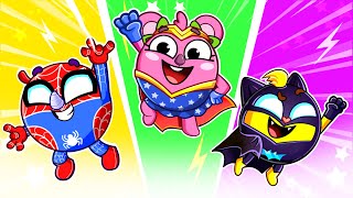 Kids Become Superheroes! 🦸‍♂️ Superhero Song | Kids Song and Nursery Rhymes by Baby Zoo Karaoke