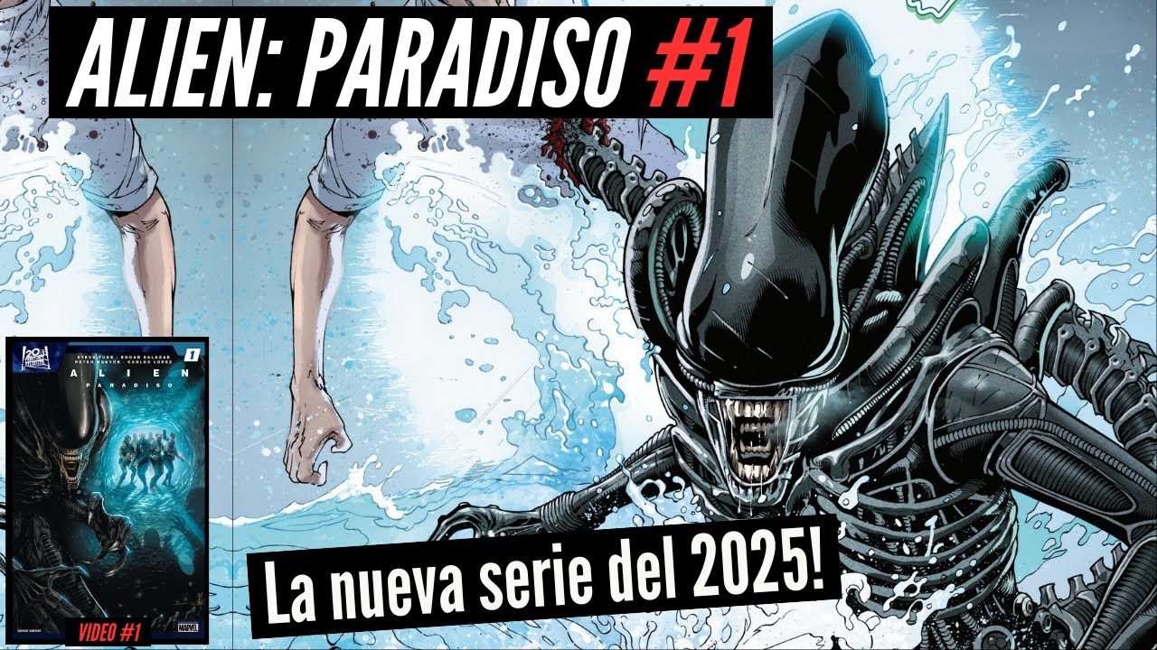 Alien: Paradiso #1 // La nueva serie del 2025 en la Isla Paraíso ...