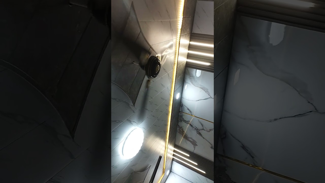 uv marbal sheet LCD design with ceiling design pvc louvers led degin