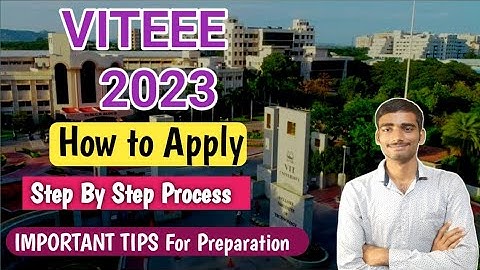 How to apply for VITEEE  2023 |Step By Step Process #viteee2023#learning_with_ram