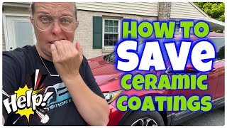 How To Save A Dying Ceramic Coating!  Customer Didn’t Wash For A Year! Can It Be Done??