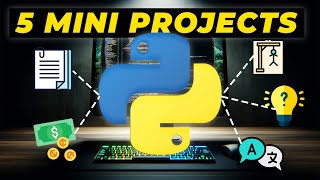 5 Quick Python Projects for Beginners (finish in one day) by Internet Made Coder 20,046 views 2 months ago 48 minutes