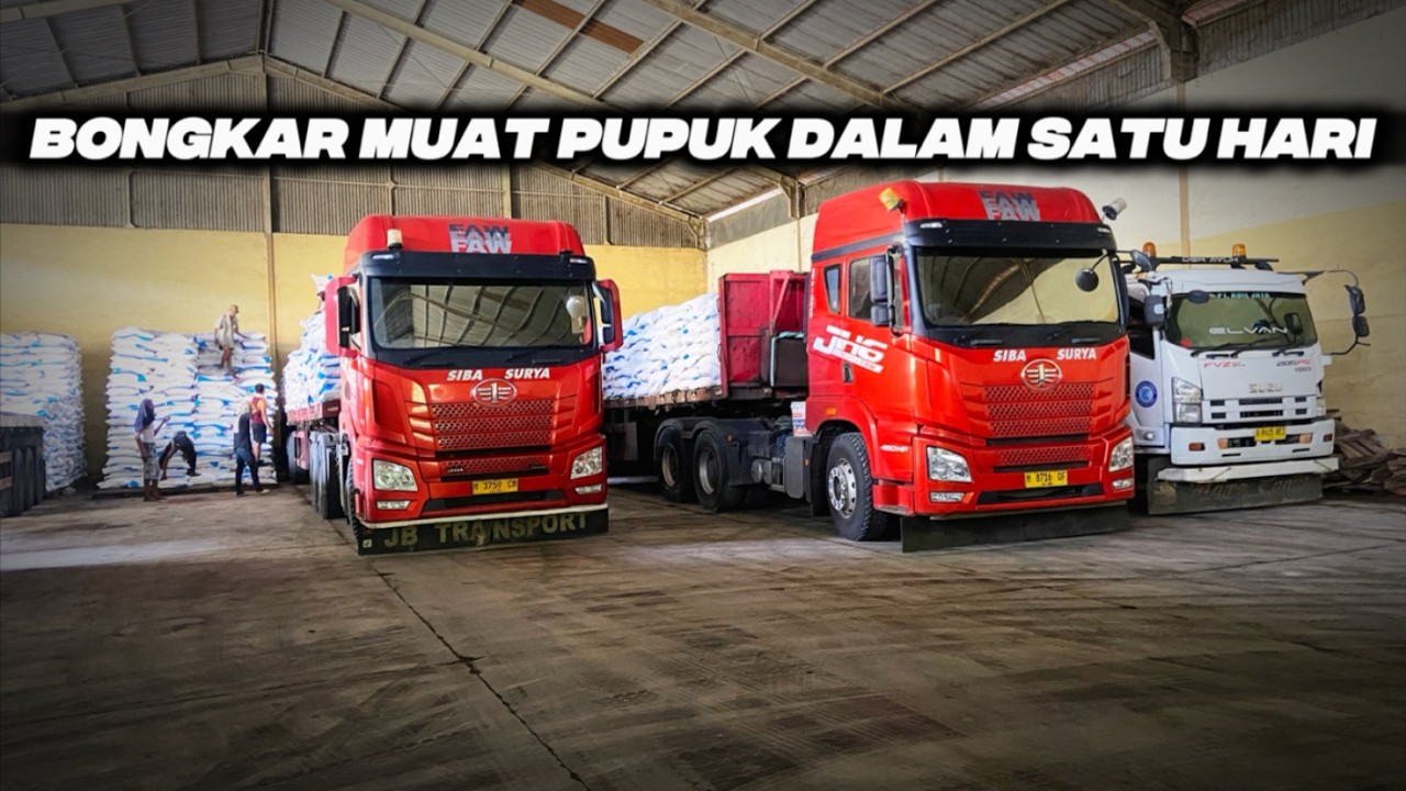 Perdana Bisa Bongkar Muat Pupuk Dalam Sehari
