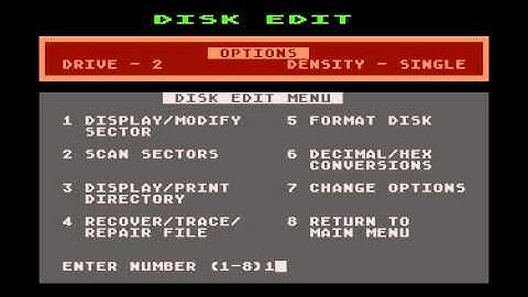 Atari 8 bit memories - Utilities