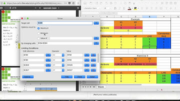 Solver no LibreOffice