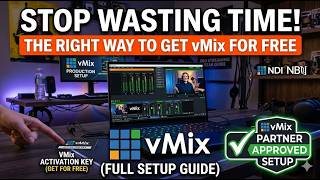 vMix tutorial: HOW TO DOWNLOAD VMIX FOR FREE (Complete Guide For Beginners)