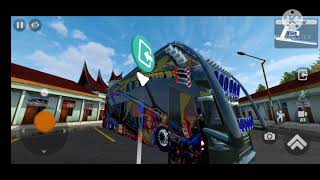 รีวิวมอดรถบัสชัยวัฒน์แทรแวล สแกนเนี่ยกรุ่งเก่าเกมbus​ simulator.lndnoesia screenshot 4
