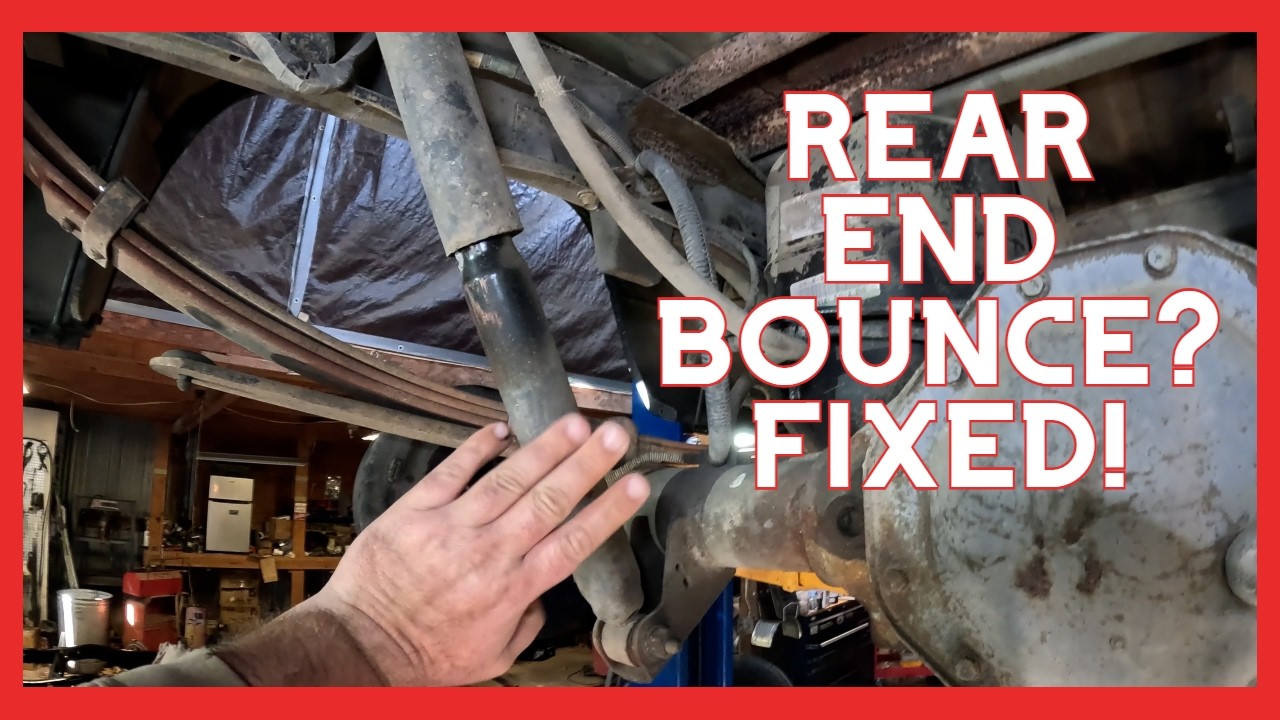 Устранение проблемы подпрыгивания задней части автомобиля! Замена задних амортизаторов Ram 1500 (...