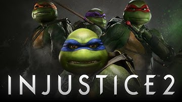 Injustice 2: All Ninja Turtles Voiceovers! Michelangelo, Leonardo, Raphael & Donatello "Dialogues!"