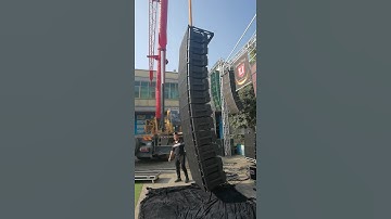 Line Array Demo Testing Dual 12 inch line array in T.I Audio