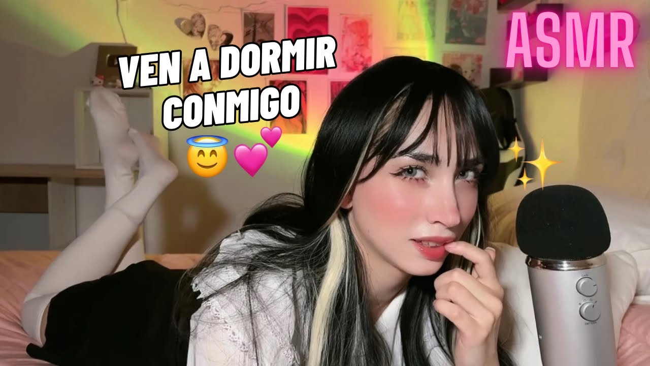 ASMR en tu CAMITA 💋 Besitos y susurros hasta que te duermas 😳
