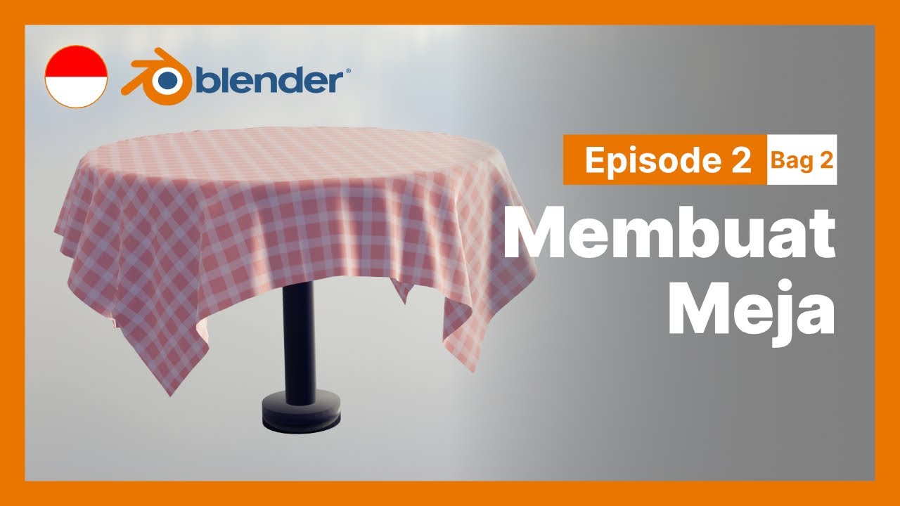 Membuat Meja di Blender Eps.2 Bag.2 - Bahasa Indonesia - YouTube