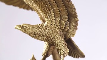 CHIM ĐẠI BÀNG BẰNG ĐỒNG THAU NGUYÊN CHẤT