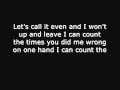 Usher - One Hand Lyrics - Raymond vs Raymond / 2010 *HIGH QUALITY* Lyrics
