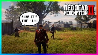 What Happens If Arthur Returns To Camp Dressed As A Sheriff Deputy In Red Dead Redemption 2? (RDR2)