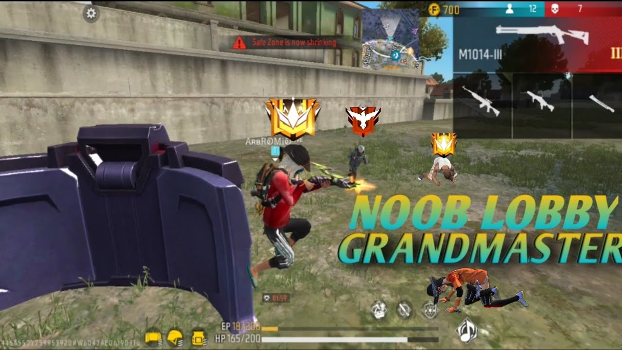 SOLO VS SOLO RANK SCORE 5200 BR PUSH GRANDMASTER FREE FIRE - YouTube