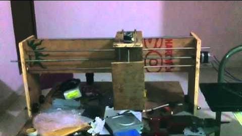 Mach3 stepper test with diy cnc